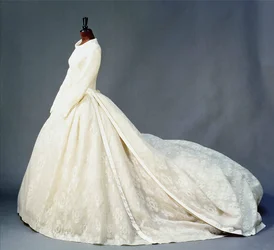 Vestido de novia de Katharine Worsley, duquesa de Kent, 1961